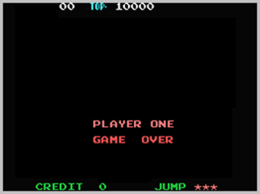 Amidar - Screenshot - Game Over (World) - 256x192