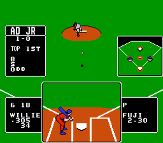 Baseball Stars - Screenshot - Gameplay (World) - 256x224