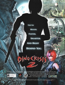 Dino Crisis 2 - Advertisement Flyer - Front (United States) - 1674x2200