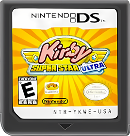 Kirby Super Star Ultra - Cart - Front (North America) - 418x438