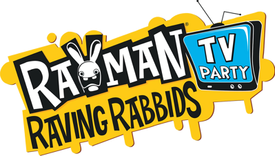 Rayman: Raving Rabbids: TV Party - Clear Logo (Europe) - 2541x1440
