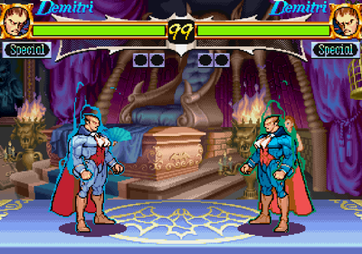 Night Warriors: Darkstalkers' Revenge - Screenshot - Gameplay (World) - 640x448