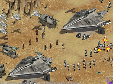 Star Wars: Galactic Battlegrounds: Clone Campaigns - Screenshot - Gameplay (Japan) - 640x480