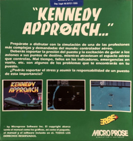 "Kennedy Approach..." - Box - Back (Spain) - 948x1006