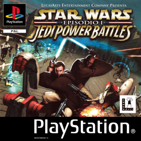 Star Wars: Episode I: Jedi Power Battles - Box - Front (Spain) - 1500x1500