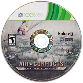 Air Conflicts: Secret Wars - Disc (North America) - 1074x1074