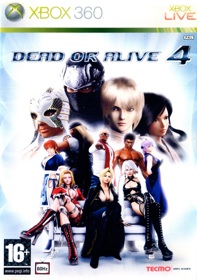 Dead or Alive 4 - Box - Front (Europe) - 1534x2184