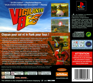 Vigilante 8 - Box - Back (France) - 765x680