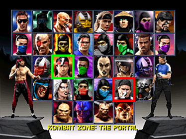 Mortal Kombat Trilogy - Screenshot - Game Select (World) - 640x480