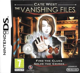 Cate West: The Vanishing Files - Box - Front (Europe) - 877x800