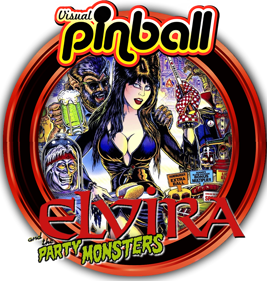 Elvira and the Party Monsters - Fanart - Cart - Front (World) - 906x952