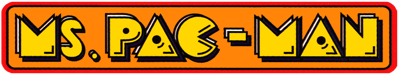 Ms. Pac-Man - Clear Logo (United States) - 900x169