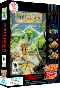 Populous II & The Challenge Games - Box - 3D (Europe) - 850x1244