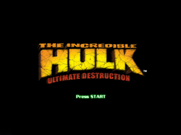 The Incredible Hulk: Ultimate Destruction - Screenshot - Game Title (World) - 640x480