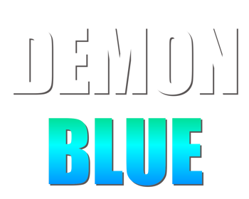 Demon Blue - Clear Logo (World) - 1417x1135