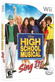 Disney Sing It: High School Musical - Box - 3D (North America) - 393x586