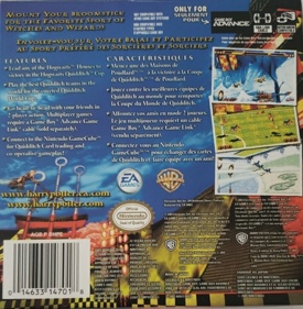 Harry Potter: Quidditch World Cup - Box - Back (North America) - 1200x1226