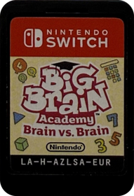 Big Brain Academy: Brain vs. Brain - Cart - Front (Europe) - 586x858