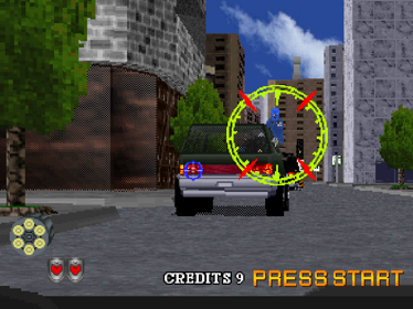 Virtua Cop 2 - Screenshot - Gameplay (World) - 640x480