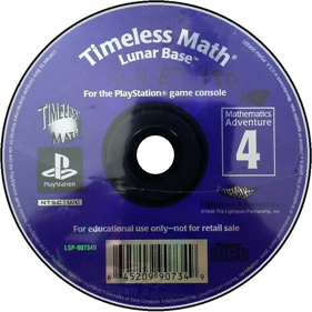 Timeless Math Adventure 4: Lunar Base - Disc (North America) - 800x800