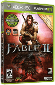 Fable II: Platinum Hits - Box - 3D (North America) - 567x878