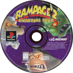 Rampage 2: Universal Tour - Disc (North America) - 1500x1500