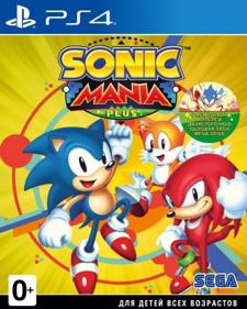 Sonic Mania Plus - Box - Front (Russia) - 659x822