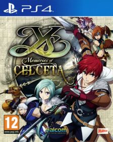 Ys: Memories of Celceta - Box - Front (Europe) - 637x800