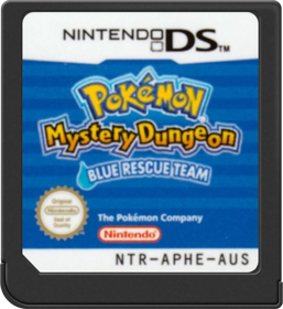 Pokémon Mystery Dungeon: Blue Rescue Team - Cart - Front (Australia) - 517x564