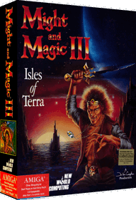 Might and Magic III: Isles of Terra - Box - 3D (North America) - 850x1244