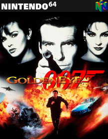 GoldenEye 007 - Fanart - Box - Front (North America) - 500x646