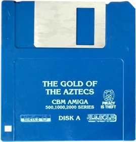 The Gold of the Aztecs - Disc (Europe) - 563x586