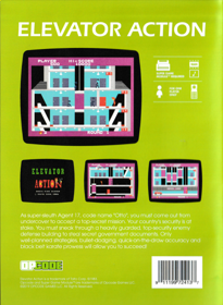 Elevator Action (Taito) - Box - Back (World) - 596x814