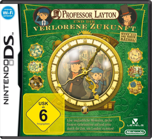 Professor Layton and the Unwound Future - Box - Front - Reconstructed (Germany) - 774x708