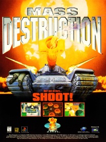 Mass Destruction - Advertisement Flyer - Front (North America) - 1232x1650