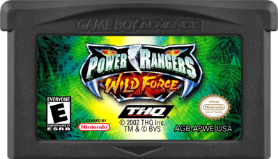 Power Rangers: Wild Force - Cart - Front (North America) - 1000x574
