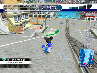 Disney Sports: Skateboarding - Screenshot - Gameplay (World) - 640x480