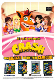 Crash Bandicoot: The Wrath of Cortex - Advertisement Flyer - Front (United Kingdom) - 1550x2200