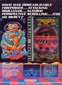 Dimension X - Advertisement Flyer - Front (North America) - 800x1086