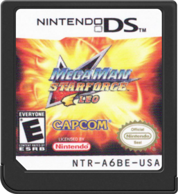 Mega Man Star Force: Leo - Cart - Front (North America) - 517x564