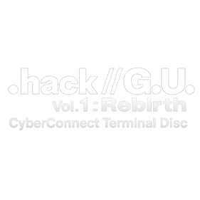 .hack//G.U. Vol. 1: Rebirth CyberConnect Terminal Disc - Clear Logo (North America) - 1024x1024