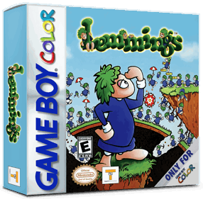 Lemmings & Oh No! More Lemmings - Box - 3D (North America) - 1016x998
