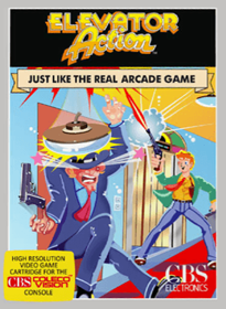 Elevator Action (Sega) - Box - Front (Europe) - 498x680