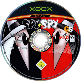 Spy vs Spy - Disc (Europe) - 751x749