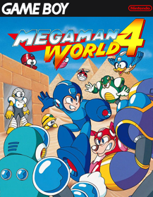 Mega Man IV - Fanart - Box - Front (World) - 500x646