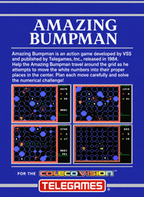 Amazing Bumpman - Box - Back (North America) - 1072x1467