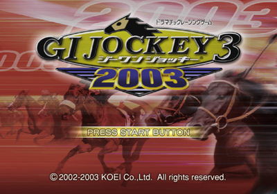 GI Jockey 3 2003 - Screenshot - Game Title (Japan) - 640x448
