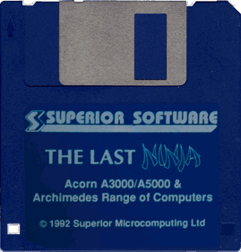 The Last Ninja - Cart - Front (United Kingdom) - 1058x1104