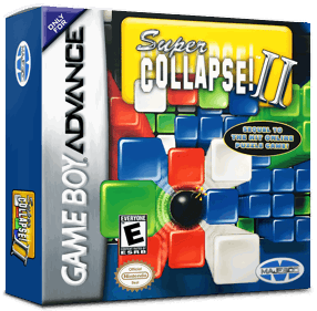Super Collapse! II - Box - 3D (North America) - 1016x998