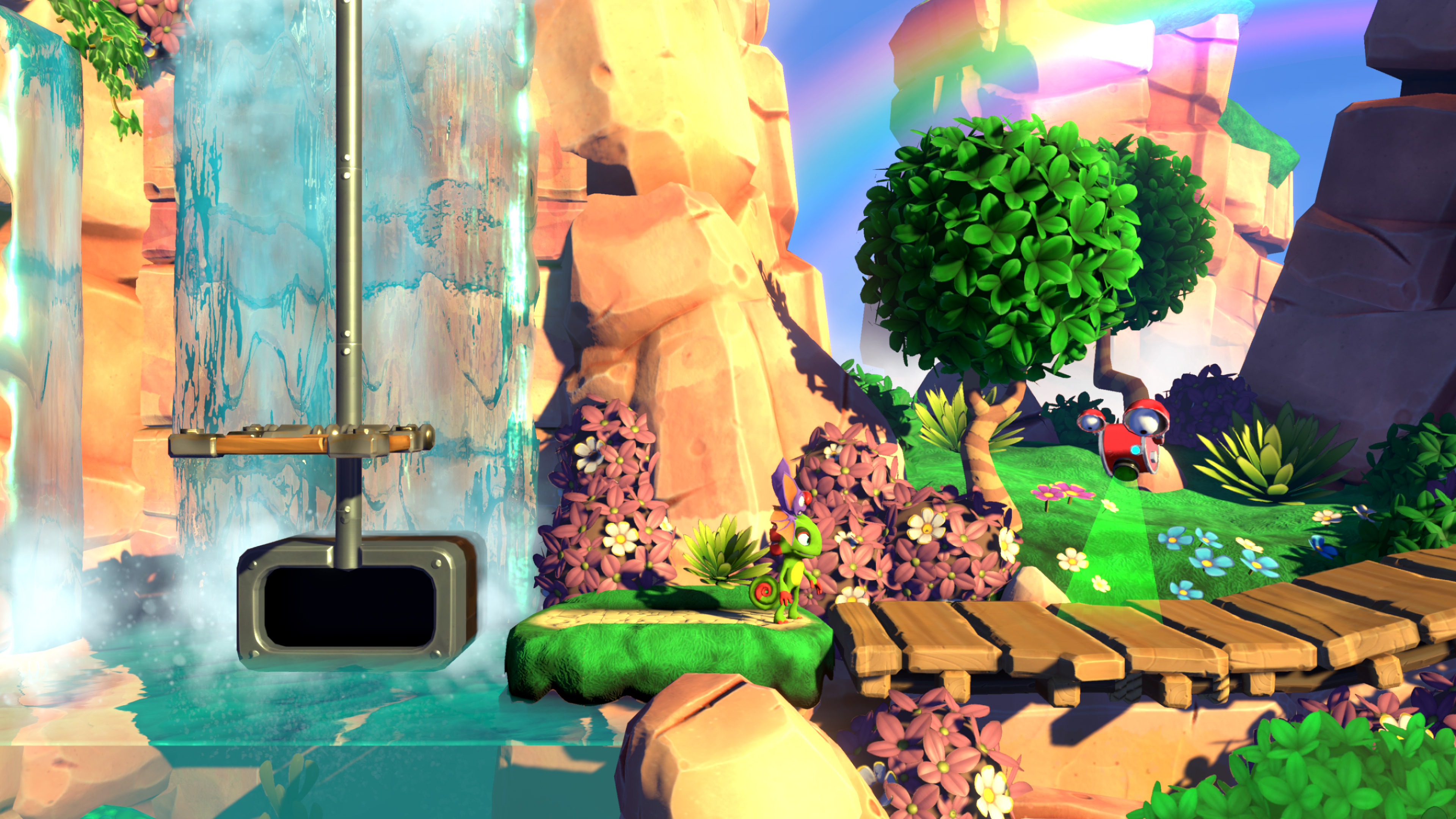 Illustration of Yooka-Laylee and the Impossible Lair